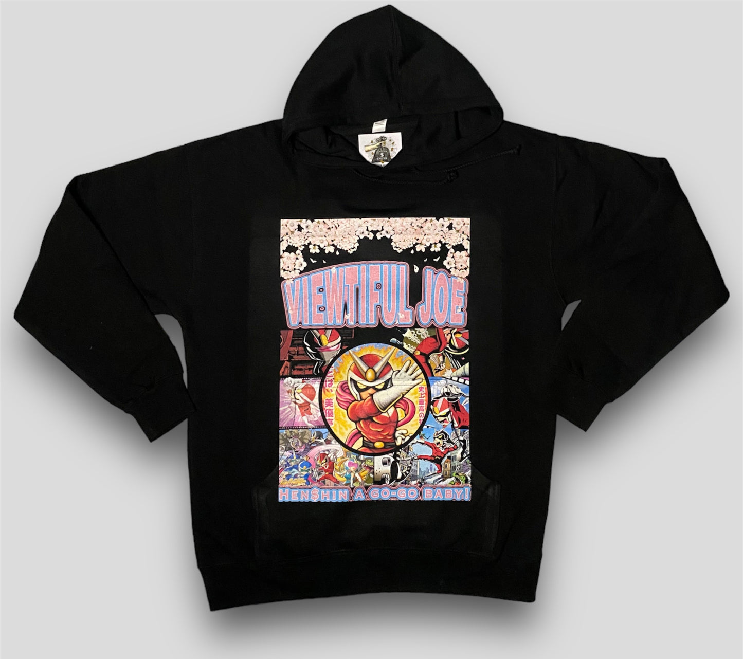 Viewtiful Joe Black Hoodie