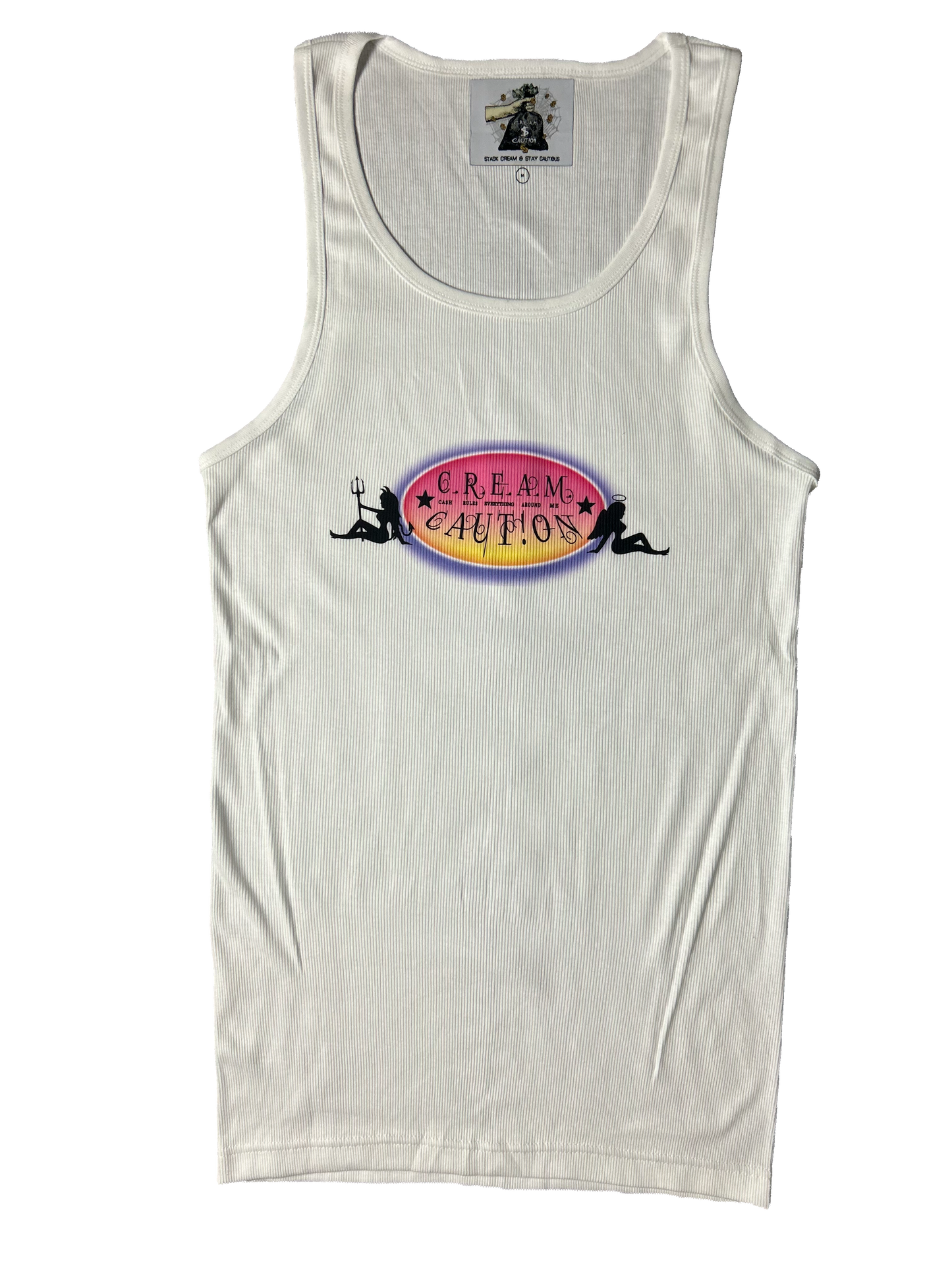 “Airbrushed” tank-top