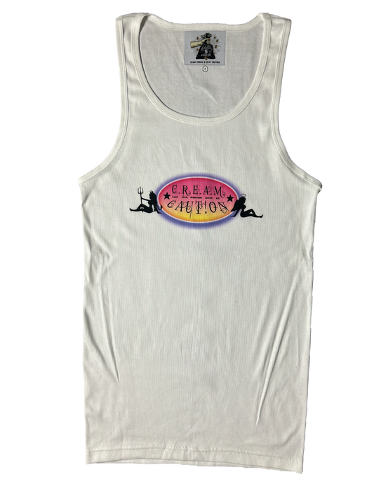 “Airbrushed” tank-top